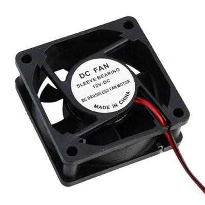 Image of 60 x 25mm Axial Sleeve Bearing Brushless Motor Fan 12V