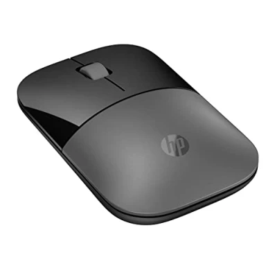 Image of HP Z3700 Dual Silver Wireless Mouse Compatible with Chrome, PC or Mac Bluetooth 5.0 1600 DPI Optical Multi Surface Sensor AES technology Up to 16 Months Battery