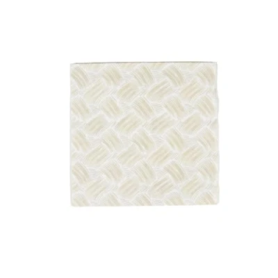 Image of Caspari Basketry Flax Paper Linen Luncheon Napkins 15 Per Package