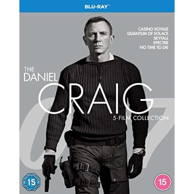 Image of Daniel Craig 5 Film Collection [Blu ray] [2021] [2022] [Region Free]