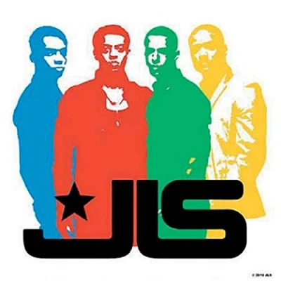 Image of JLS Coloured Band Silhouette Individual Coaster