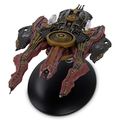 Image of Star Trek Klingon Qugh class Destroyer Starship Discovery Starships Collection by Eaglemoss Collections