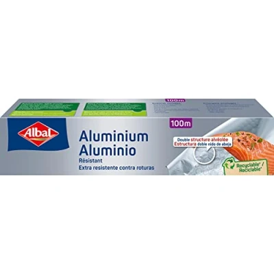 Image of Albal Aluminium Roll, Easy to Cut, Durable