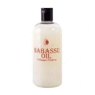 Image of Mystic Moments Babassu Refined Carrier Oil 500ml Pure &amp; Natural Perfect For Hair, Face, Nails, Aromatherapy, Massage and Dilution Vegan GMO Free