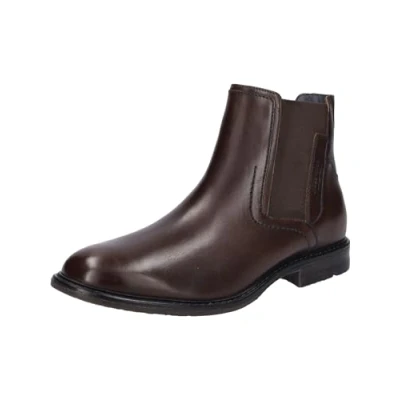 Image of Josef Seibel Men Chelsea Boots Earl 08, Men&#039;s Ankle Boots,Width G (Regular),Removable Insole,Slip Boot,Flat,Low Boots,Brown (Cognac),43 EU / 9 UK