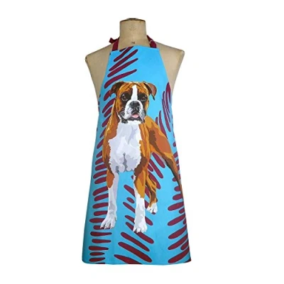 Image of Boxer Kitchen Apron by Leslie Gerry