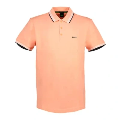Image of BOSS Paddy Polo shirt, Men&#039;s, Size: XL, Light pastel red