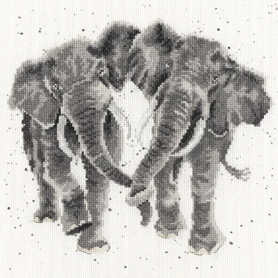 Image of Bothy Threads Cross Stitch Kit Wrendale Designs Age is Irrelephant