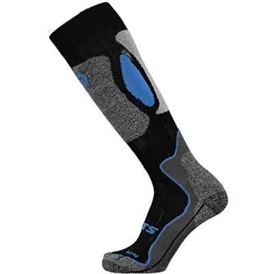 Image of Barts Men&#039;s Advanced Ski One Knee High Socks, BLUE (0004 004D), 9/11/2019 (Manufacturer size: 43/46)