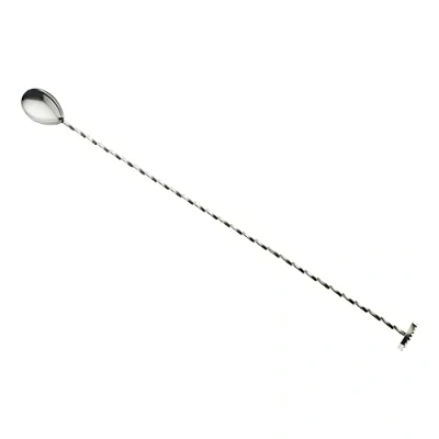 Image of Barfly Bar Spoon, Cocktail Stirrer, Stainless Steel, 39.88 x 2.86 2.54 cm