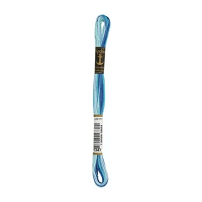 Image of Anchor Embroidery Thread, Cotton, 01347 Multicolor