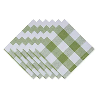 Image of DII Classic Tabletop, Cotton, Antique Green, 20&quot; x (Set of 6)