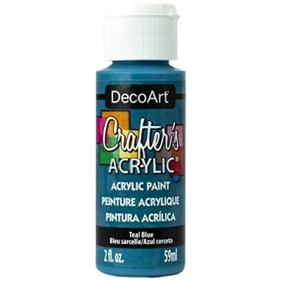 Image of Teal Blue Crafters Acrylic 2oz