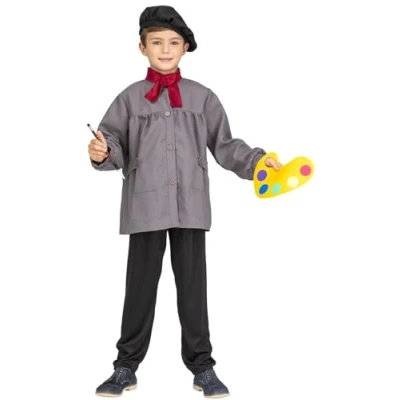 Image of My Other Me French Painter Costume for Children