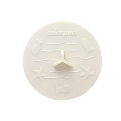 Image of Wirquin 39222301 Frisby Universal Sink Plug Diameter 105 mm, White, 39222501