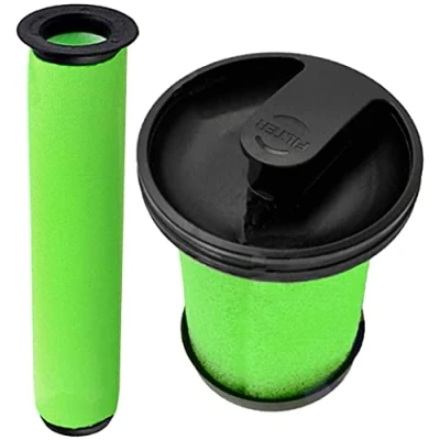 Image of SPARES2GO Washable Foam Filter Kit compatible with GTech System AirRam K9 MK2 + Multi Cordless Vacuum Cleaner 5 Freshener Tabs