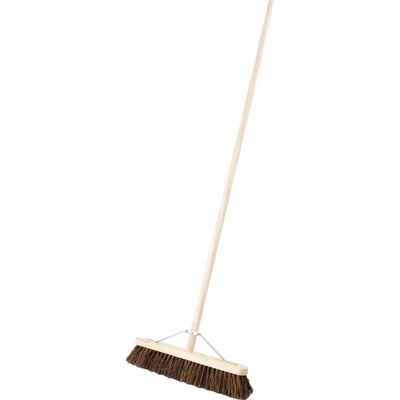 Image of Kennedy 18&quot; Bassine Broom comes with 1.1/8&quot; x 60&quot; Stale