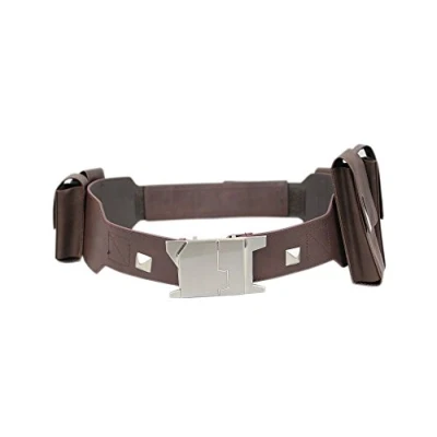 Image of OEM Captain America Adjustable Belt + Pouches Set Accessories (L) Brown