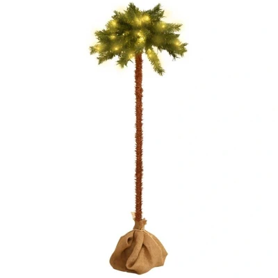 Image of vidaXL Christmas Tree with LEDs 150 cm