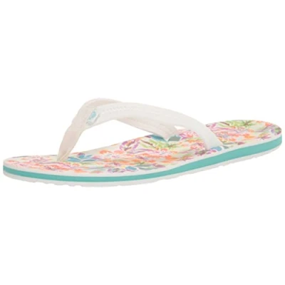 Image of Roxy Women&#039;s Vista Sandal, White Multi, 7 UK