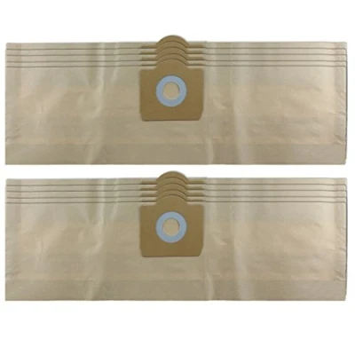 Image of SPARES2GO Strong Dust Bags for Earlex Vacuum Cleaner (Pack of 10)