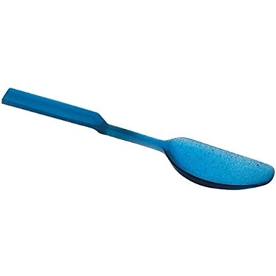 Image of A di Alessi Sleek Spoon, Blue, (AAC09 AZ)