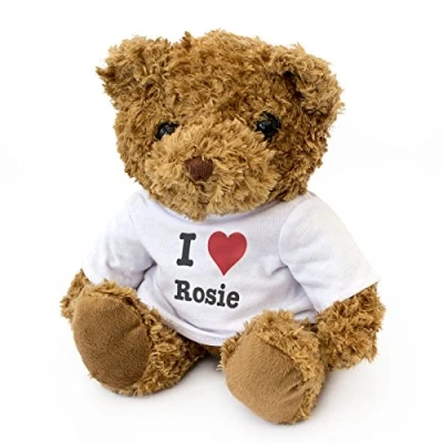 Image of NEW I LOVE ROSIE Teddy Bear Cute And Cuddly Gift Present Birthday Xmas Valentine