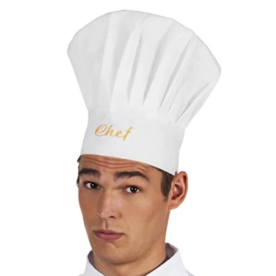 Image of Boland 90647 Chef Hat Toque, White