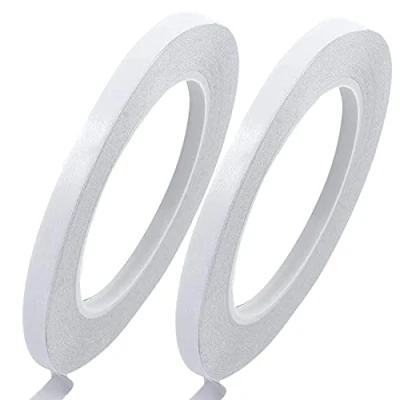 Image of YISUMEI Double Sided Tape Width: 1/3 Inch (9 mm) Length: 55 Yards (50 m) Adhesive Sticky Craft