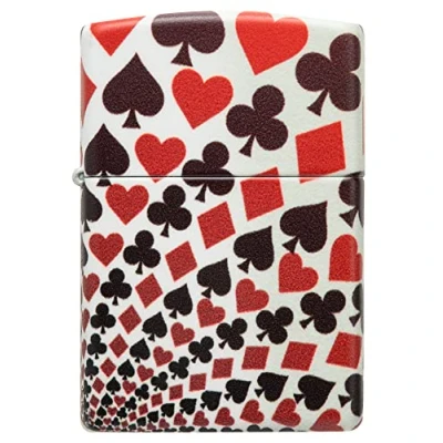 Image of Zippo Lighter, 540 White Matte, One Box (48095 000002), Metal