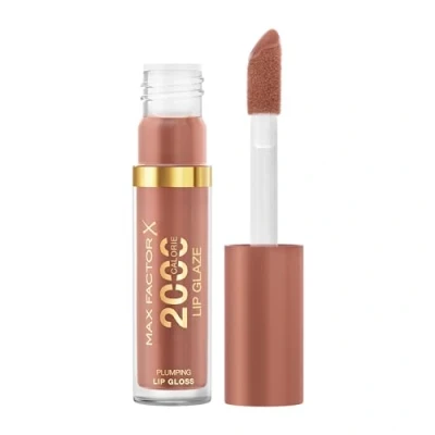 Image of Max Factor 2000 Calorie Lip Glaze Caramel Swish, Full Shine Gloss, Nourishing with Hyaluronic Acid &amp; Squalane, Instant Plump, Non Sticky, Vanilla Milk Scent, Fuller Looking Lips