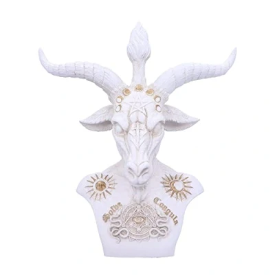 Image of Nemesis Now Baphomet Bust (White) 33.5cm