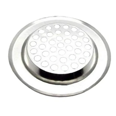 Image of Household Kitchen Sink Stopper Plug Bath Drain Drainer Strainer Basin Water Stainless Steel Filter Cover Sinkhole 6cm