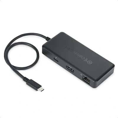 Image of [Works with Chromebook Certified] Cable Matters 4K@60Hz USB C Hub HDMI, Multiport Adapter 2X 3.0, Gigabit Ethernet, and 86W PD