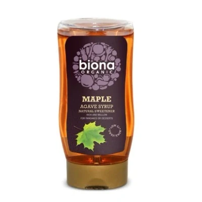 Image of (4 PACK Biona Org Maple Agave Syrup 350g 4 BUNDLE