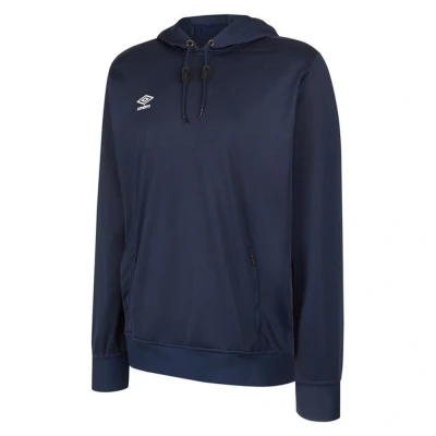 Image of Umbro Childrens Unisex Childrens/Kids Club Essential Hoodie (Dark Navy) Size 9 10Y