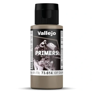 Image of Vallejo Model Color 60 ml Polyurethane Primer IDF Israeli Sand Grey