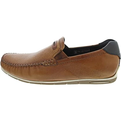 Image of bugatti Mens Logo Driving Shoes Tan 8 UK
