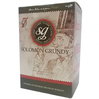 Image of Solomon Grundy Rose 30 Bottle Home Brew Wine Kit