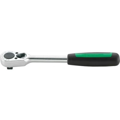Image of Stahlwille 512 2K &quot;512&quot; Reversible Ratchet, Silver/Black, 266 mm