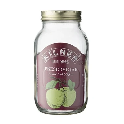 Image of Kilner 1 Litre Genuine Screw Top Jar (Pack of 12)