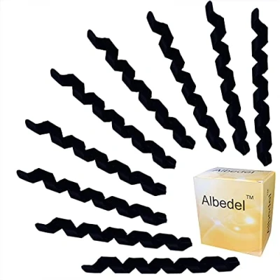 Image of Albedel 10 Pcs Black Wrap Spiral Bicycle Cable Sleeve Rubber Housing Protector Frame Guard for MTB Bike Shift Brake Line Pipe Anti friction
