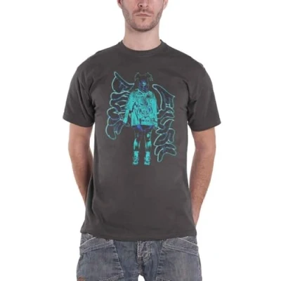 Image of Billie Eilish T Shirt Neon Graffiti Logo Official Unisex Black XXL