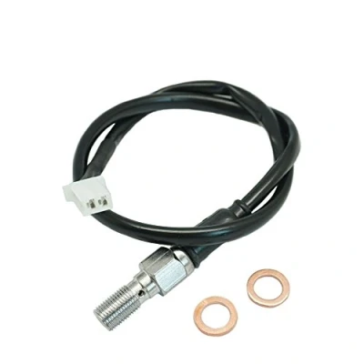 Image of Motorcycle Universal M10x1.25mm Banjo Bolt Front Rear Hydraulic Brake Clutch Pressure Callipers Cylinder Pump Light Switch Compatible with Scooter Moped Dirt Pit Bike Sport Steet ATV