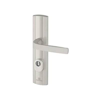 Image of Bricard Set of Armoured Handles on Expression Plate with Kickstand, 9910171