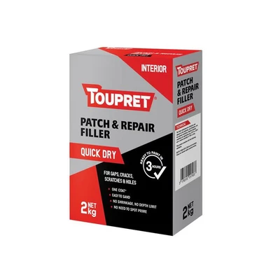 Image of Toupret Patch &amp; Repair Quick Dry 2Kg