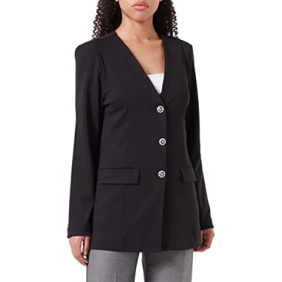 Image of ICHI Women&#039;s Ihsimonse Bl5 Blazer, 194008/Black, 18