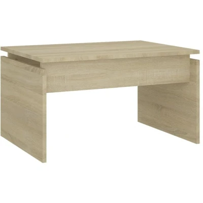 Image of vidaXL Coffee Table Sonoma Oak 68x50x38 cm Engineered Wood