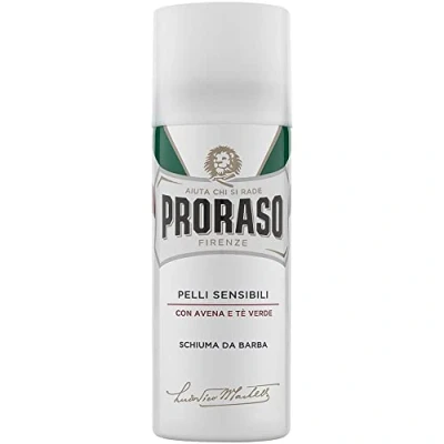 Image of Proraso White Soothing Shaving Foam, 1er Pack (1 x 50 ml)