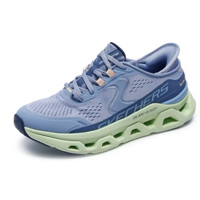 Image of Skechers Women&#039;s Glide Step Altus Sneaker, Blue, 7 UK